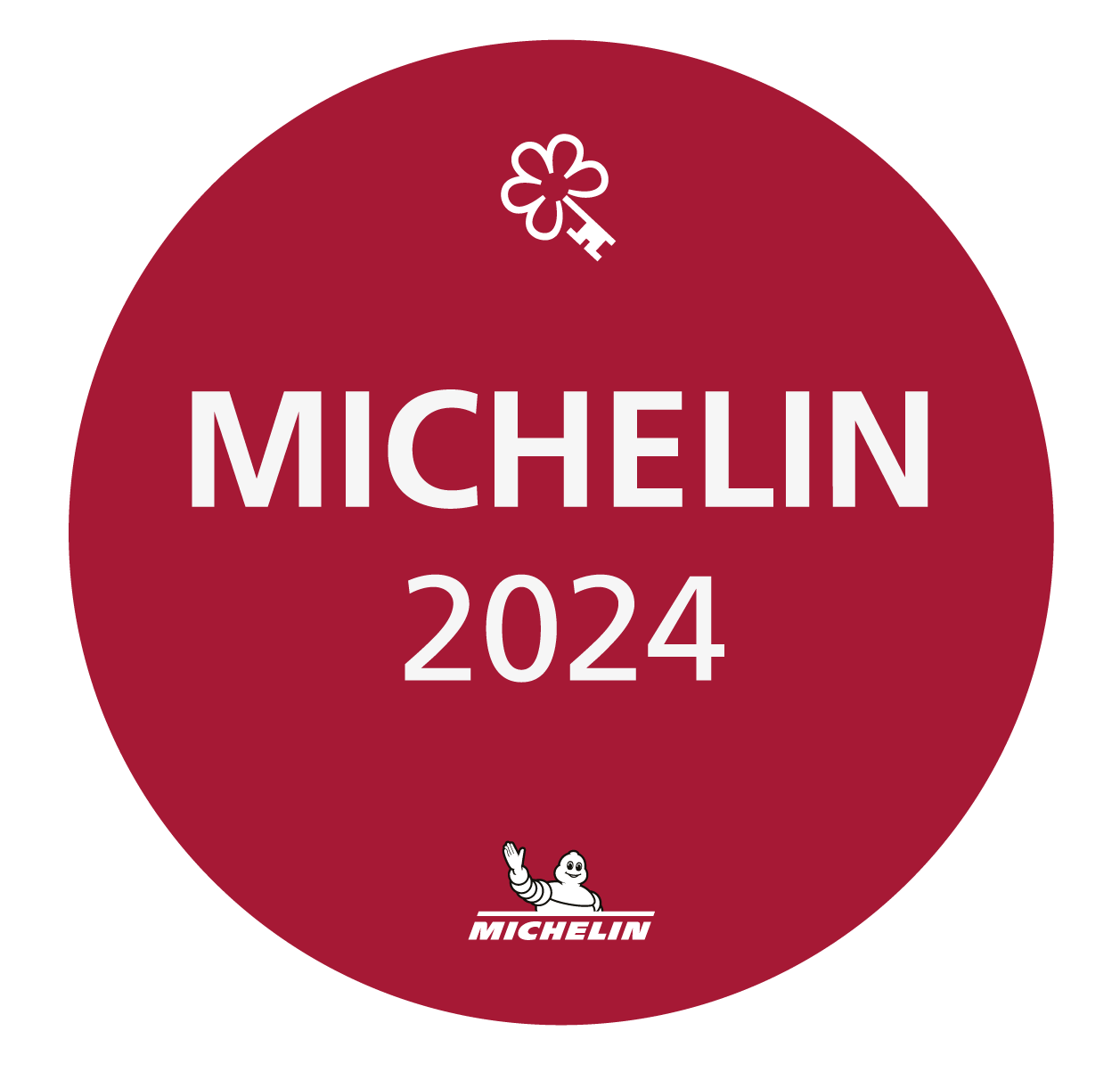 Michelin award badge