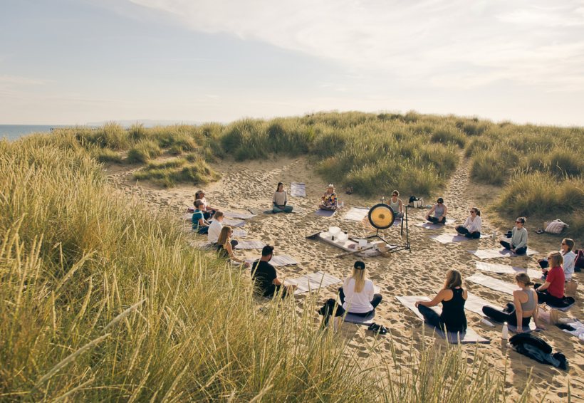 Beach Yoga