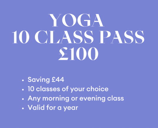 10 class pass - Yoga