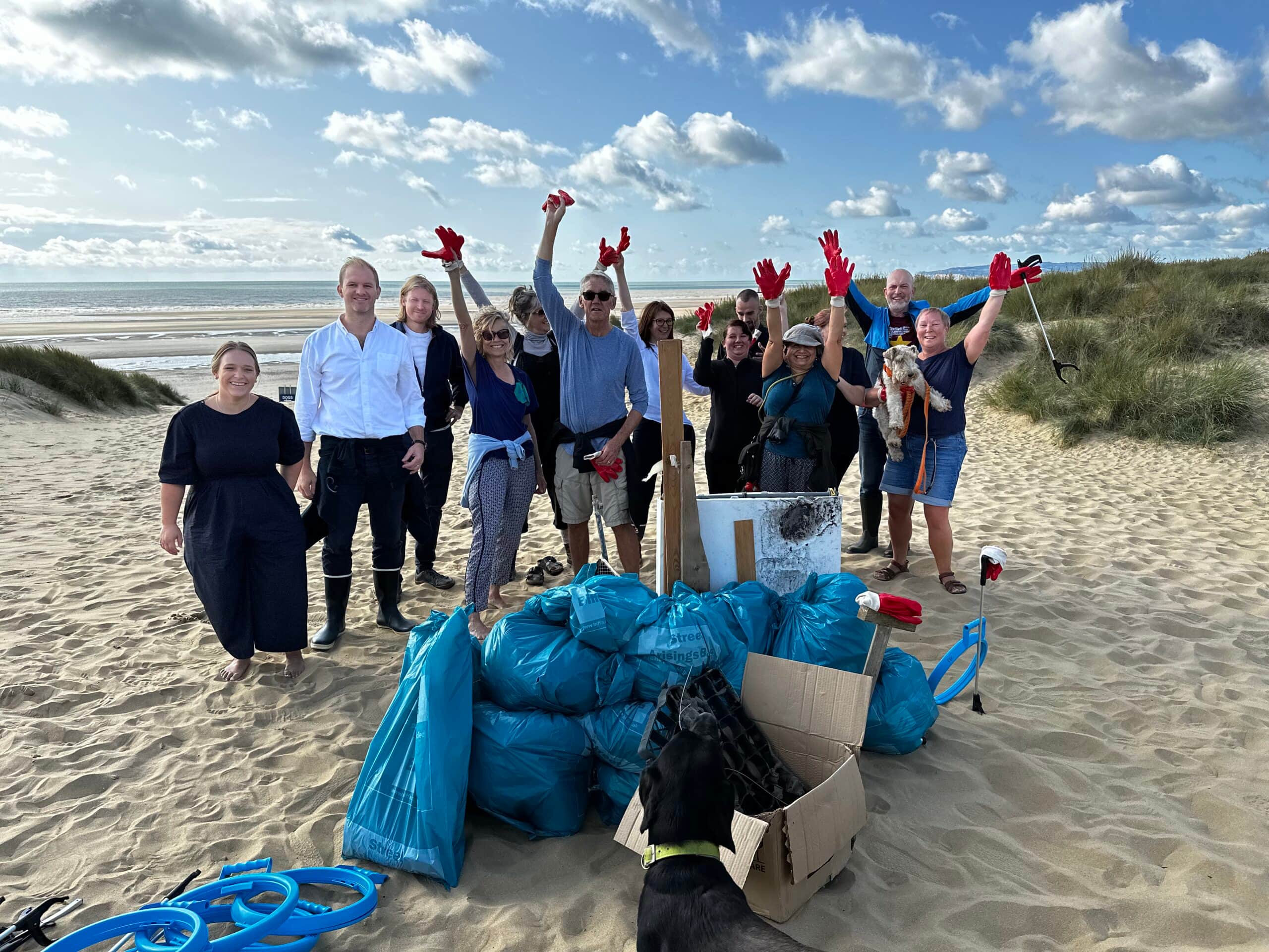 Community Beach Clean at The Gallivant