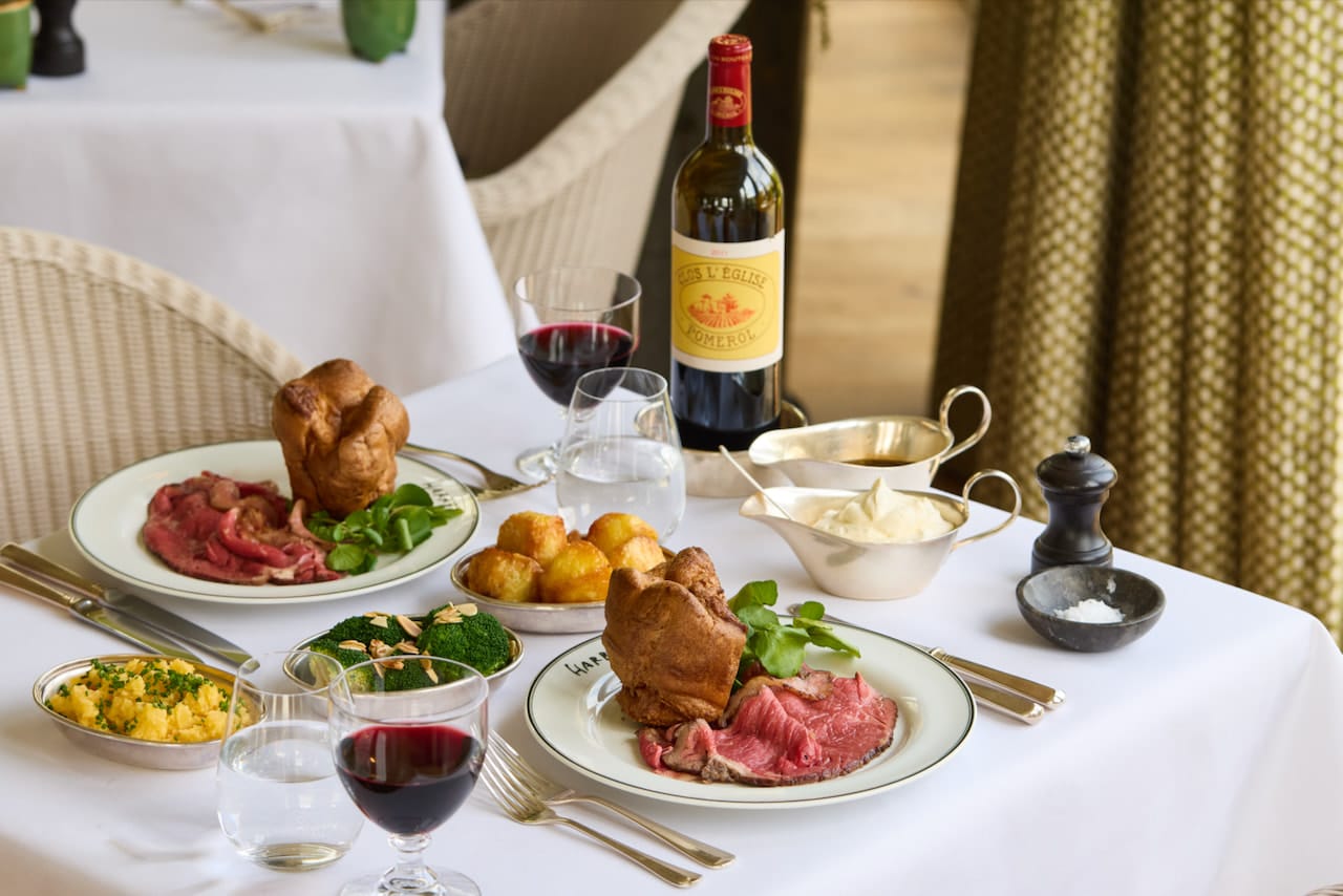 Roast spread at The Gallivant