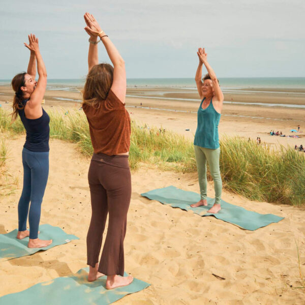 Beach Yoga Session